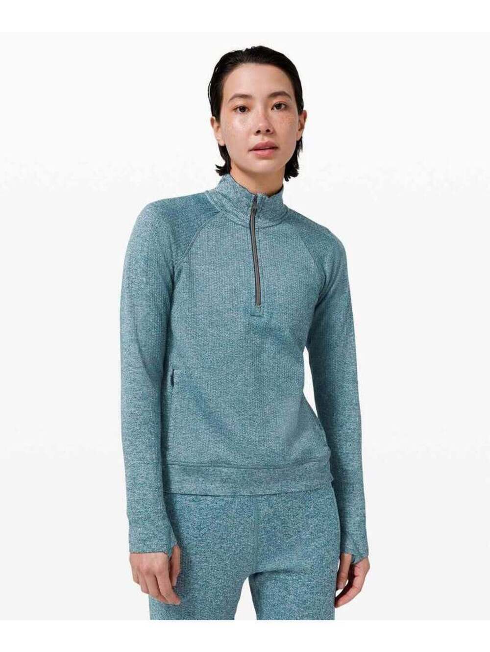 Lululemon Size 6 Engineered Warmth Half Zip